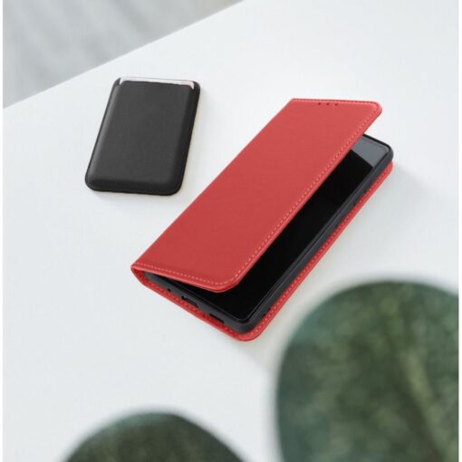 SMART PRO leder book für XIAOMI Redmi NOTE 11 / 11S rotwein – Bild 5