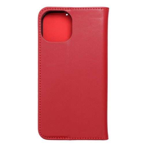 SMART PRO leder book für IPHONE 15 rotwein – Bild 11