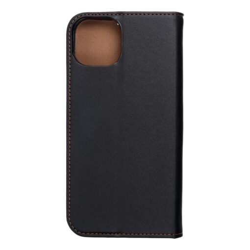 SMART PRO leder book für IPHONE 15 Plus schwarz – Bild 13