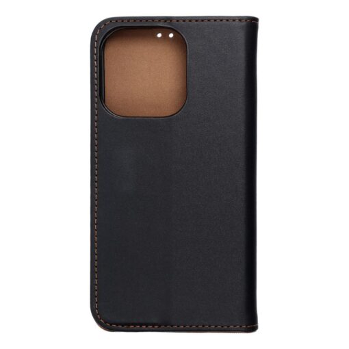 SMART PRO leder book für IPHONE 15 Pro schwarz – Bild 13