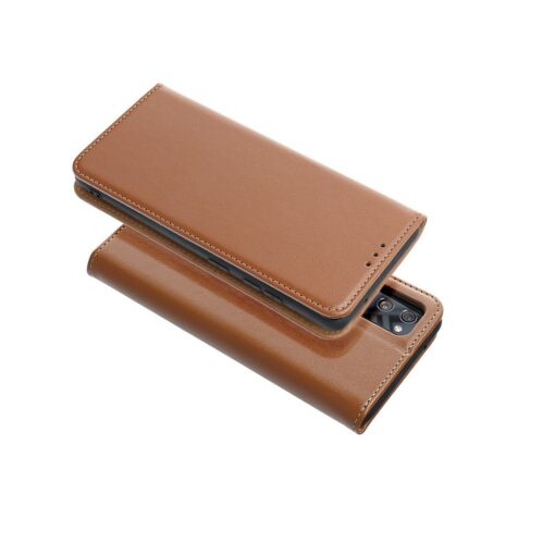 SMART PRO Book leather case for XIAOMI Redmi Note 14 5G brown – Bild 4