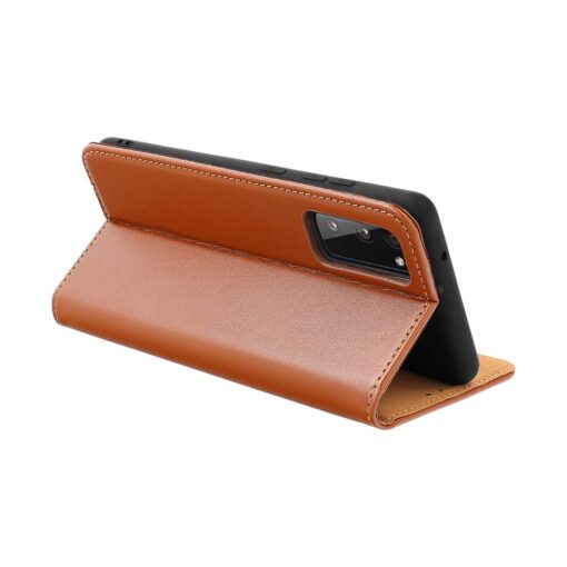 SMART PRO Book leather case for XIAOMI Redmi Note 14 5G brown – Bild 5
