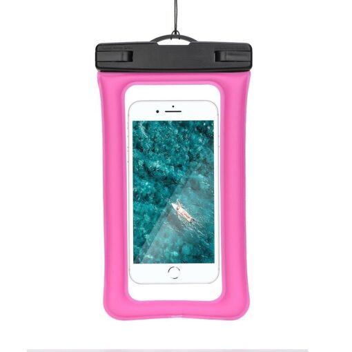 ETUI WASSERDICHT AIRBAG Universal mit Plastikverschluss - Rosagold