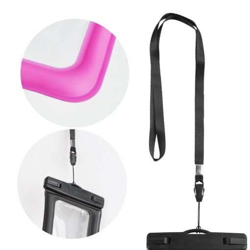 ETUI WASSERDICHT AIRBAG Universal mit Plastikverschluss - Rosagold – Bild 3