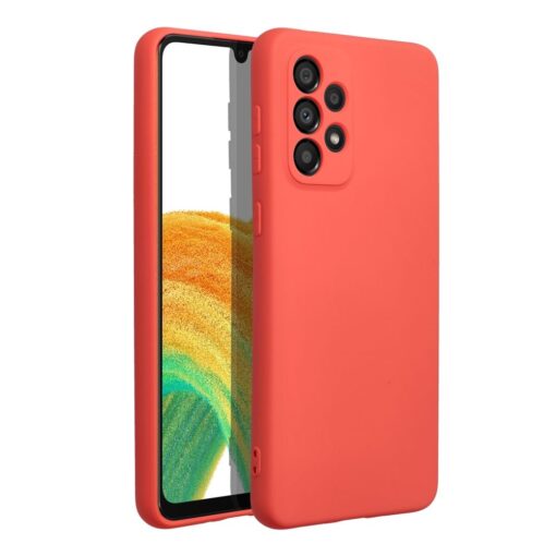 SILICONE für SAMSUNG A33 5G apricot – Bild 5