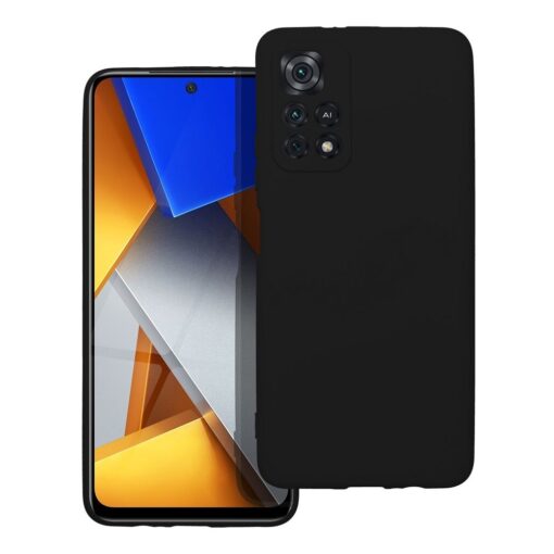 SILICONE für XIAOMI POCO M4 PRO 5G / Redmi Note 11T 5G / Redmi Note 11S 5G schwarz