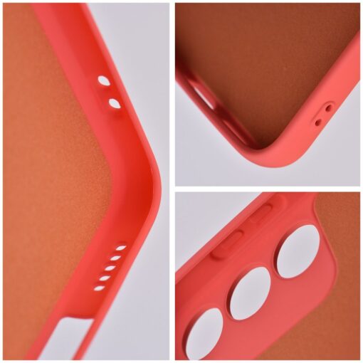 SILICONE für SAMSUNG A13 4G apricot – Bild 8