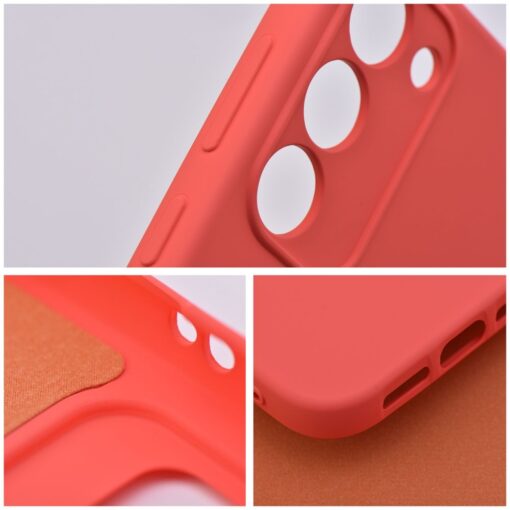 SILICONE für SAMSUNG A13 4G apricot – Bild 9