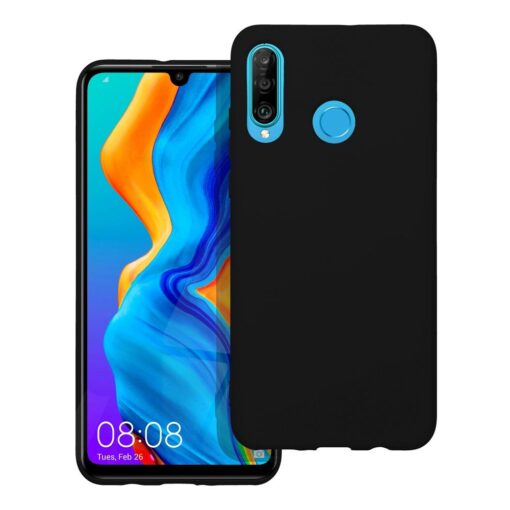 SILICONE für HUAWEI P30 Lite schwarz