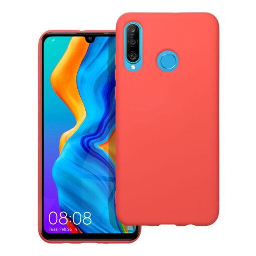 SILICONE für HUAWEI P30 Lite apricot