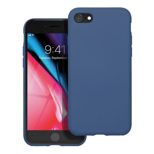 SILICONE für IPHONE 8 blau