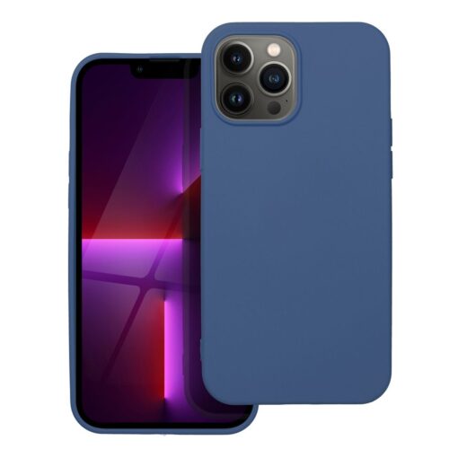 SILICONE für IPHONE 13 PRO MAX blau