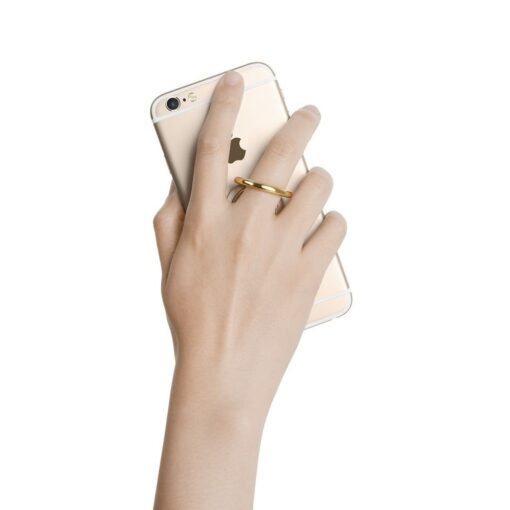 Fingerhalterung MERCURY Ring gold – Bild 3