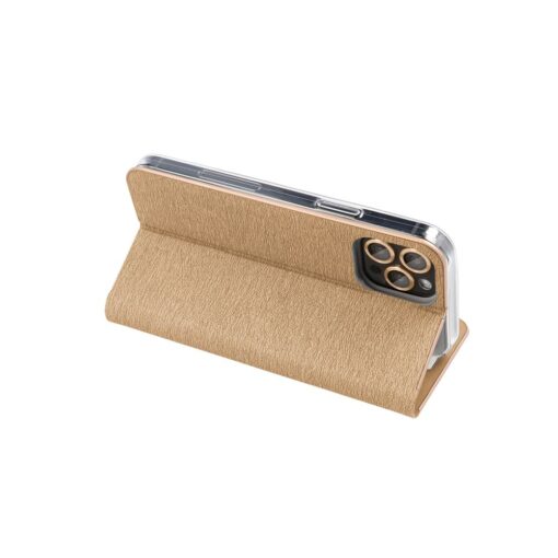 Luna Book für XIAOMI Redmi Note 14 4G (GLOBAL - 164,84mm x 78,15mm x 8,16mm) Gold – Bild 4