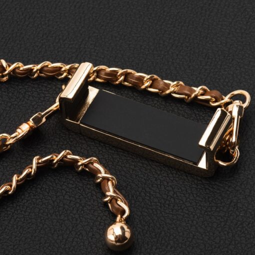 Chain / Rope with holder GLAMOUR fit all models 80mm max width BLACK – Bild 8