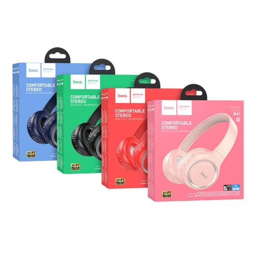 HOCO wireless headphones bluetooth W41 blue – Bild 6