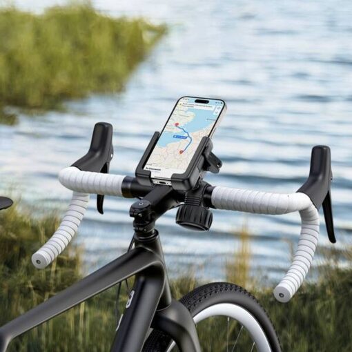 BASEUS bicycle / scooter holder for handlebar GoTrip black – Bild 3