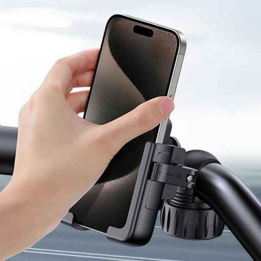 BASEUS bicycle / scooter holder for handlebar GoTrip black – Bild 9
