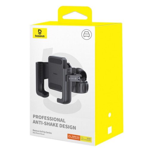 BASEUS bicycle / scooter holder for handlebar GoTrip black – Bild 12