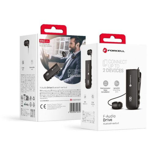 FORCELL F-AUDIO kabelloser / bluetoothfähiger Kopfhörer Drive EarBud