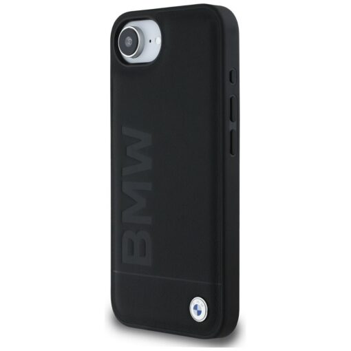 BMW case for IPHONE 16e (SE 4 2025) BMHCPSE4SLLBK (Leather Hot Stamp) black – Bild 3