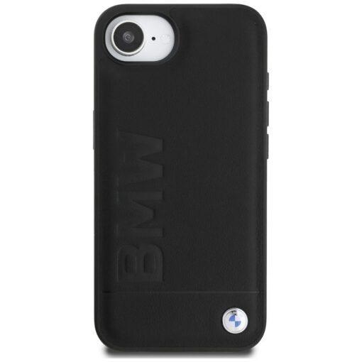 BMW case for IPHONE 16e (SE 4 2025) BMHCPSE4SLLBK (Leather Hot Stamp) black – Bild 4