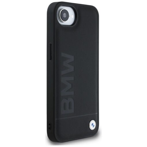 BMW case for IPHONE 16e (SE 4 2025) BMHCPSE4SLLBK (Leather Hot Stamp) black – Bild 5