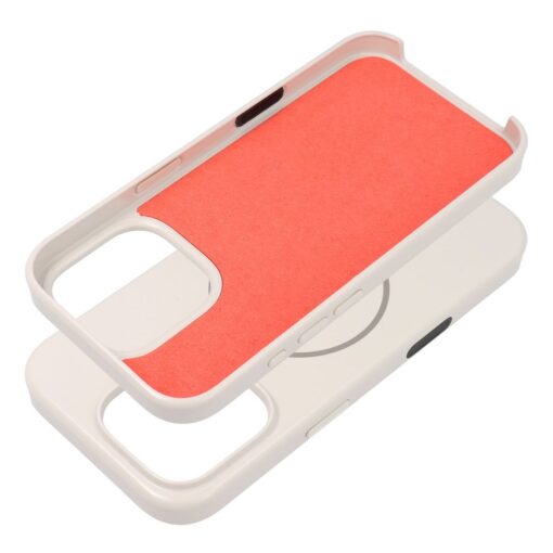 Glossy Mag Cover compatible with MagSafe for IPHONE 13 / 14 white – Bild 4