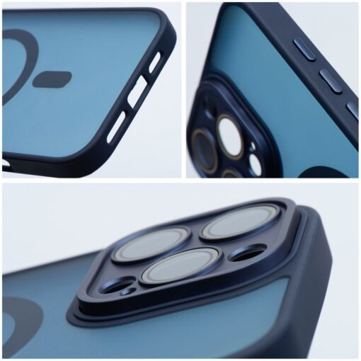 VARIETE MAG COVER Case compatible with MagSafe for IPHONE 12 MINI navy blue – Bild 9