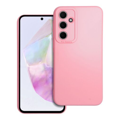 Case PASTEL SHINE for SAMSUNG A35 pink