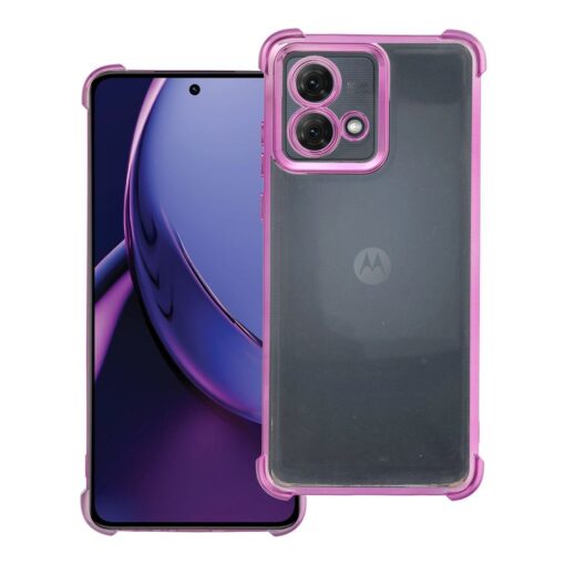 Case ANTISHOCK ELECTRO for MOTOROLA G84 pink