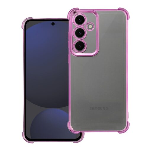 Case ANTISHOCK ELECTRO for SAMSUNG S24 FE pink