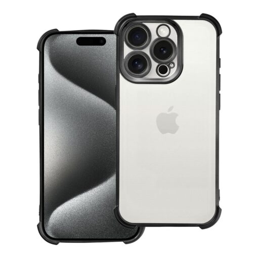 Case ANTISHOCK ELECTRO for IPHONE 15 Pro black