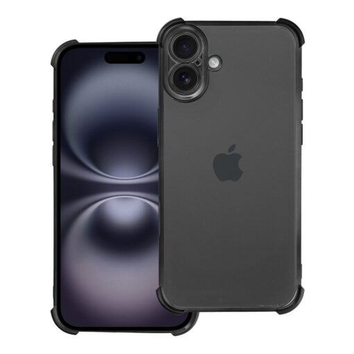 Case ANTISHOCK ELECTRO for IPHONE 16 Plus black