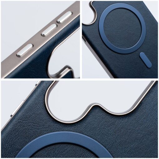 GENTLEMAN MAG COVER Case compatible with MagSafe for SAMSUNG S25 navy blue – Bild 8