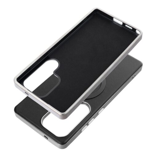 GENTLEMAN MAG COVER Case compatible with MagSafe for SAMSUNG A26 black – Bild 3