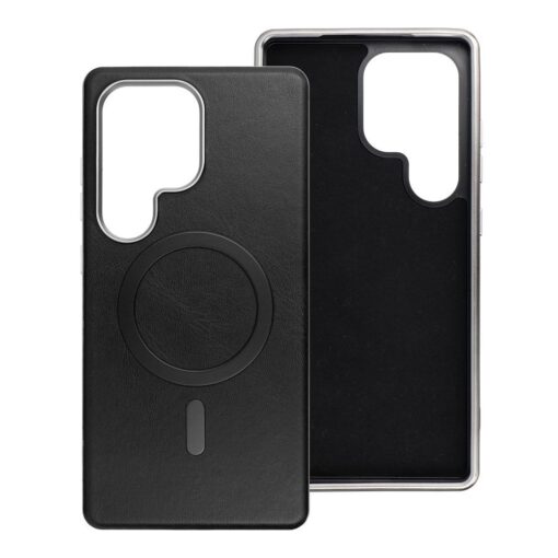 GENTLEMAN MAG COVER Case compatible with MagSafe for SAMSUNG A26 black – Bild 4