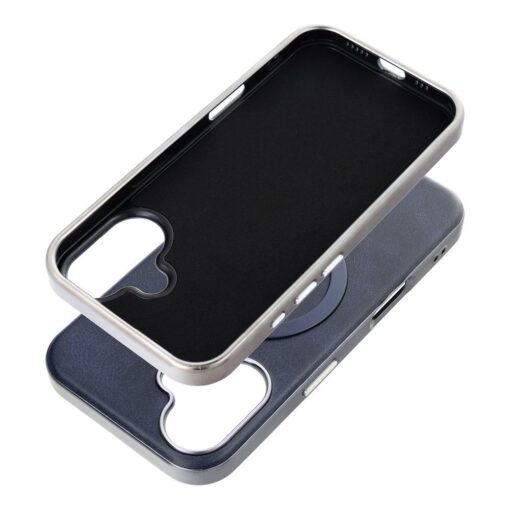 GENTLEMAN MAG COVER Case compatible with MagSafe for IPHONE 12 PRO navy blue – Bild 3
