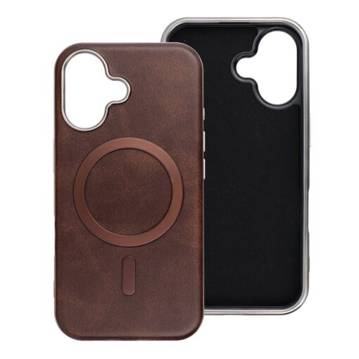 GENTLEMAN MAG COVER Case compatible with MagSafe for IPHONE 14 PRO brown – Bild 4