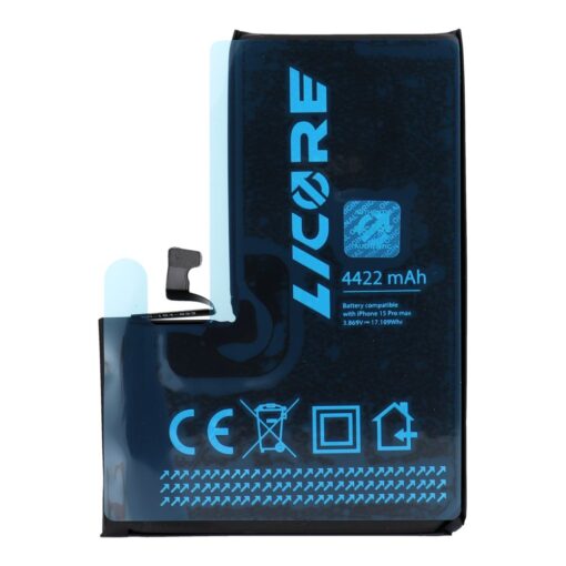 AKKU für Iphone 15 Pro Max 4422 mAh LICORE