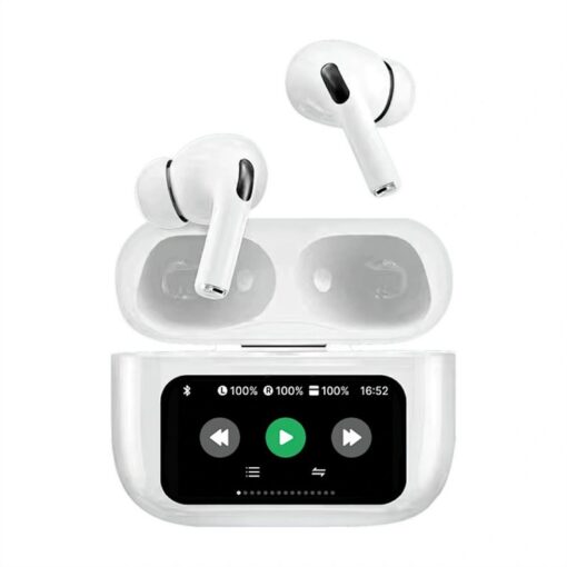 WiWU - TWS Earphones T22 with ANC function and touch screen - white