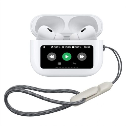 WiWU - TWS Earphones T22 with ANC function and touch screen - white – Bild 3