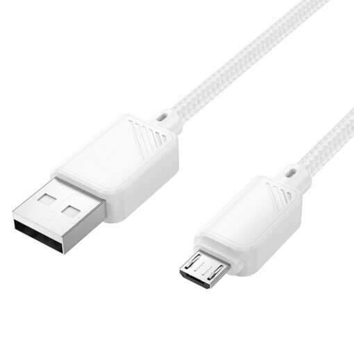 HOCO cable USB A to Micro USB 2,4A X113 1 m white – Bild 5
