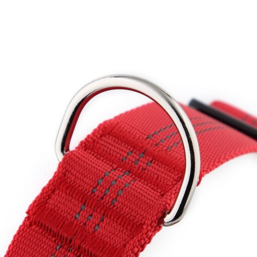 Dog harness REFLECTIVE SILK size M red – Bild 3