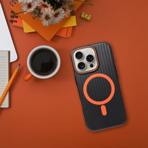 Case SIMPLY compatible with MagSafe for IPHONE 15 Pro titanium black – Bild 5