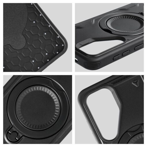 Case FROST ARMOR for SAMSUNG S24 / S25 black – Bild 5
