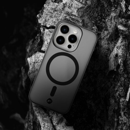FORCELL F-PROTECT Levels with Dual Layer 4D technology, Military Drop-Test compatible with MagSafe for IPHONE 16 PLUS smoky black – Bild 11