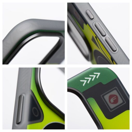 FORCELL F-PROTECT Levels with Dual Layer 4D technology, Military Drop-Test compatible with MagSafe for IPHONE 16 cyber green – Bild 6