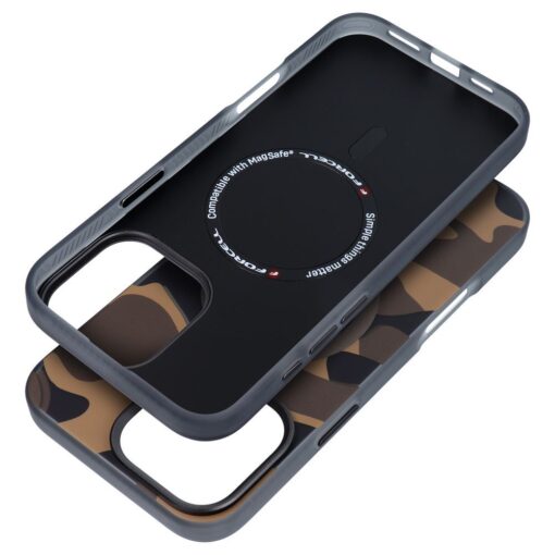 FORCELL F-PROTECT Levels with Dual Layer 4D technology, Military Drop-Test compatible with MagSafe for IPHONE 16 PRO MAX desert camo – Bild 8