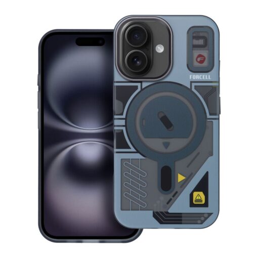 FORCELL F-PROTECT Levels with Dual Layer 4D technology, Military Drop-Test compatible with MagSafe for IPHONE 16 cyber grey – Bild 5